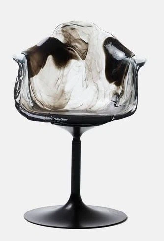 Italian Stainless Steel Table And Chair Set